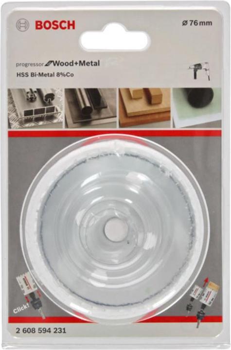 Actual product image Bosch Professional Zubehör Progressor for Wood and Metal (76 mm)