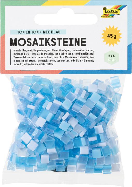 Actual product image Folia TON IN TON MIX mosaic stones, 45g, 5x5mm