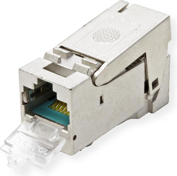 Produktbild Easylan fixLink® SL RJ45 Keystone-ModulKat. 6A ISO/IEC, geschirmt (Keystone Modul)
