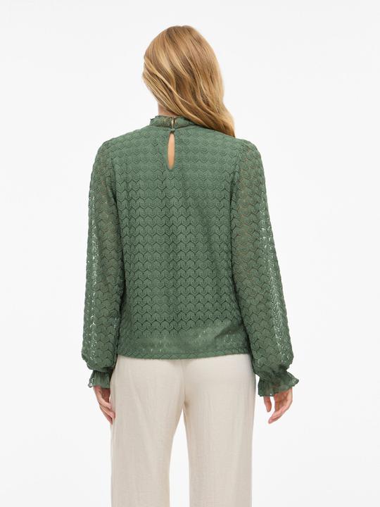 Immagine prodotto Vila VIMOKA Stehkragen Oberteil mit langen Ärmeln (M)