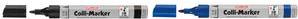 Produktbild Herlitz Permanent-Marker Colli 1-4 mm, 5 Stück, Blau/Rot/Schwarz (Rot, Schwarz, Blau, 4 mm, 5 x)