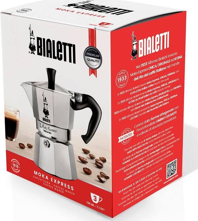 Image du produit Bialetti Moka Express (4 Tasses)