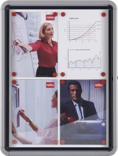 Produktbild Nobo Schaukasten mit Klapptür