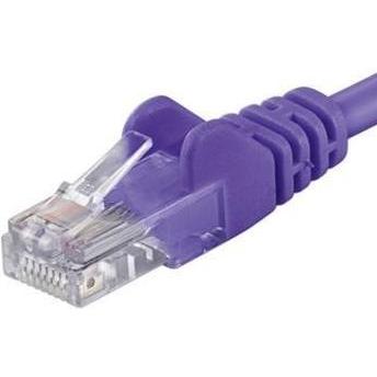 PremiumCord UTP CAT6 5m / cavo patch / RJ45-RJ45 / viola (UTP, CAT6, 5 m), Cavo di rete