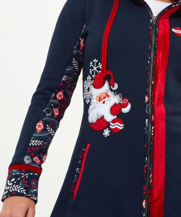 Produktbild Joe Browns Santa Appliqué Full Zip Hoodie (36)