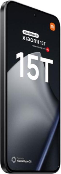 Immagine prodotto Xiaomi 15T 5G Dual Sim 12GB RAM 512GB - Black (512 GB, Nero, 6.83", Doppia SIM, 5G)