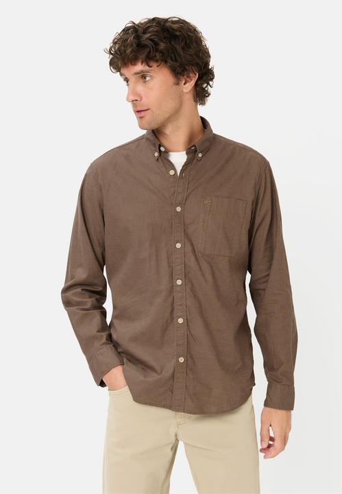 Immagine prodotto Camel Active Langarm Hemd aus Leinen-Baumwoll-Mix (M)