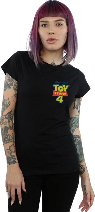 Immagine prodotto Disney Toy Story 4 Logo Breast Print Maglietta Donna (XXL)