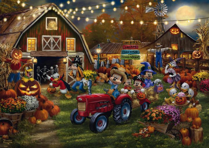 Productafbeelding Schmidt Spiele SSP Disney, Mickey & Minnie Pumpkin Festival (1000 Part)