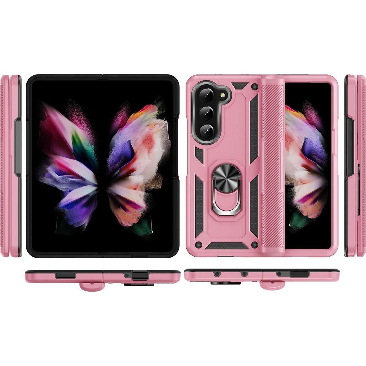 Thumbnail - König Design Hülle Handy Schutz für Samsung Galaxy Z Fold5 5G Case Cover Tasche Bumper Etuis (Samsung Galaxy Z Fold5), S...