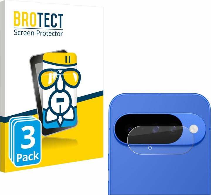 Produktbild BROTECT Schutzglas für Google Pixel 10 (NUR Kameraschutz) Schutzfolie Displayschutz Display Schutz Glas (3 Stk., Google Pixel 10)