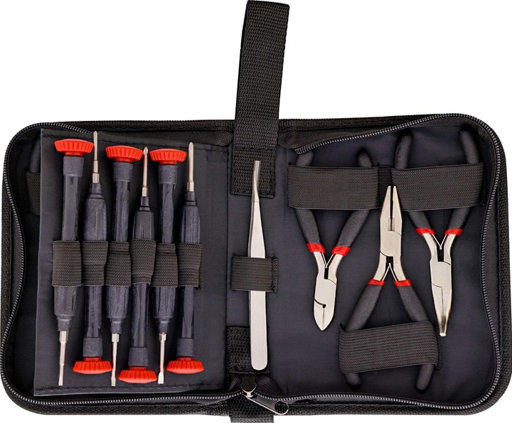 Produktbild InLine Präzisions Zangen und Schraubendreher Set 19 Teile