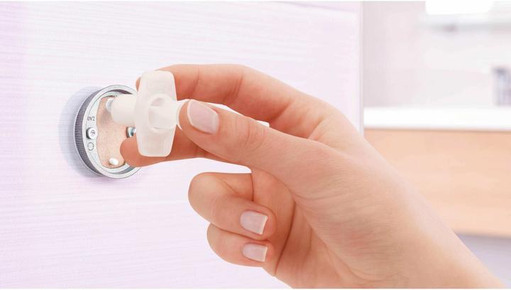 Actual product image tesa ESTEETIC towel ring incl. adhesive solution without drilling