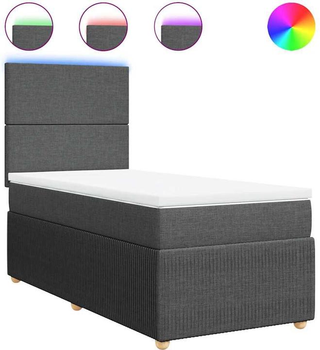 Produktbild vidaXL Boxspringbett (100 x 200 cm)