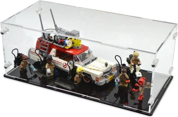 Immagine prodotto iDisplayit Display in acrilico per LEGO® 75828 Ghostbusters Ecto 1 & 2 (con base nera)