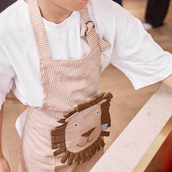 Actual product image OYOY Mini Kochschürze Lion Apron Caramel