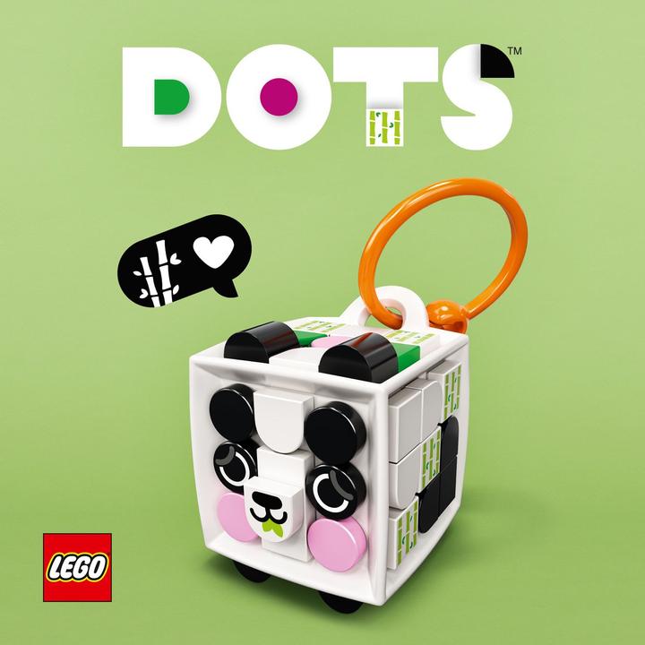 Produktbild LEGO Taschenanhänger Panda (41930, LEGO Dots)