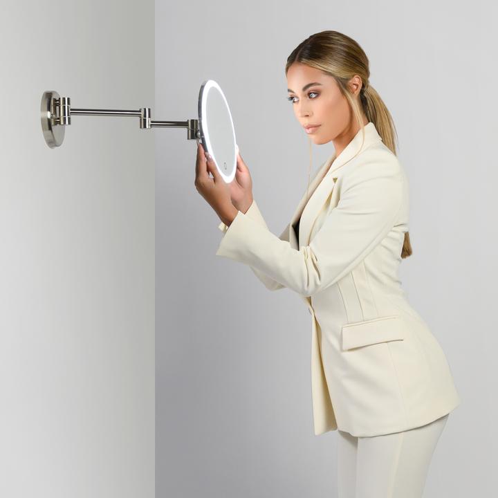 Actual product image Ilios Rechargeable wall mirror (Ø 23 cm)
