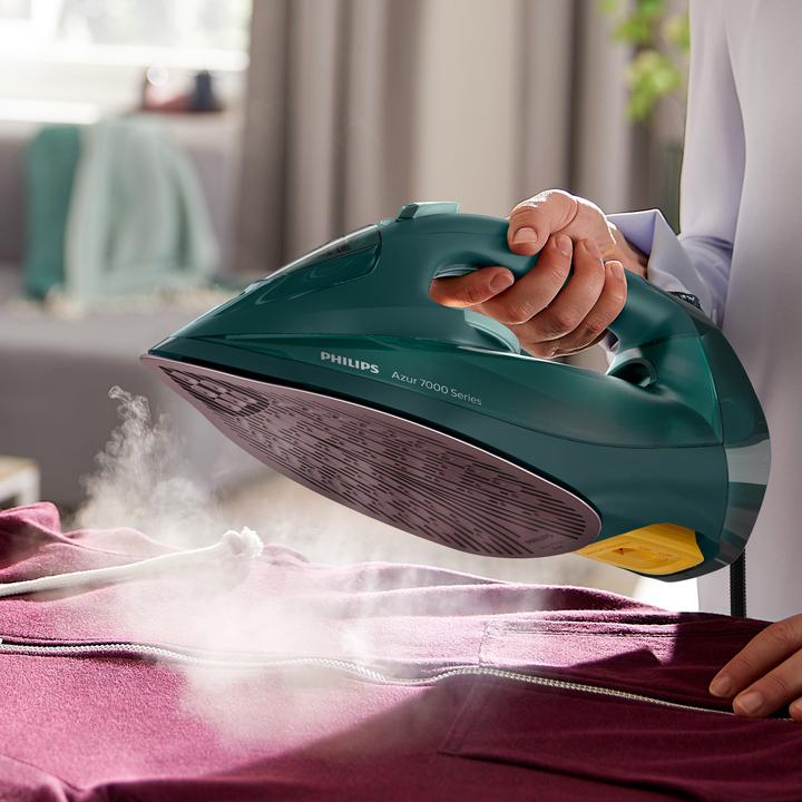 Actual product image Philips 7000 Series Garų lygintuvas DST7050/70, 2800W, 50 g/min continous steam, 250g steam boost, vertical (2800 W, 250 g/min)