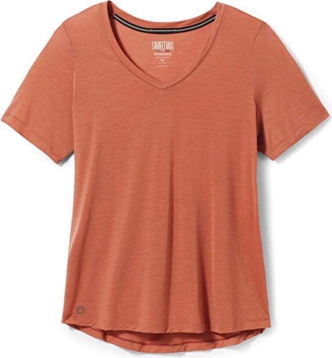 Actual product image Smartwool Women's Active Ultralite V-Neck Short Sleeve (XS)