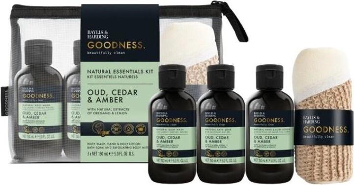 Immagine prodotto Baylis & Harding Set regalo essenziale con Oud, Cedro e Ambra (Set per la cura del corpo)
