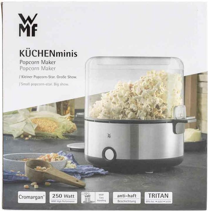 Produktbild WMF KÜCHENminis Popcornmaschine / Popcorn Maker mit Deckel-Servierschale