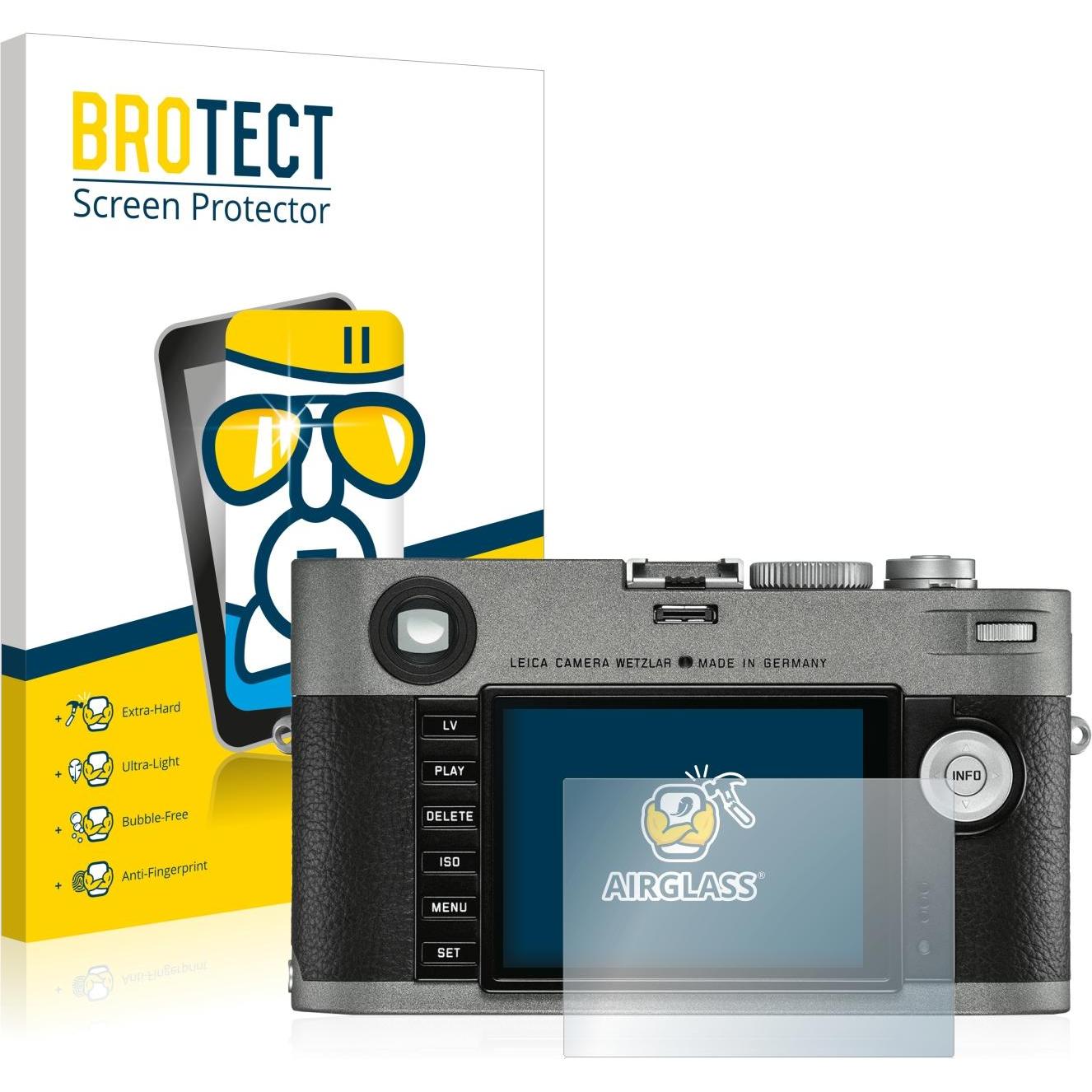 BROTECT AirGlass Panzerglasfolie (Displayschutz), Kameraschutz