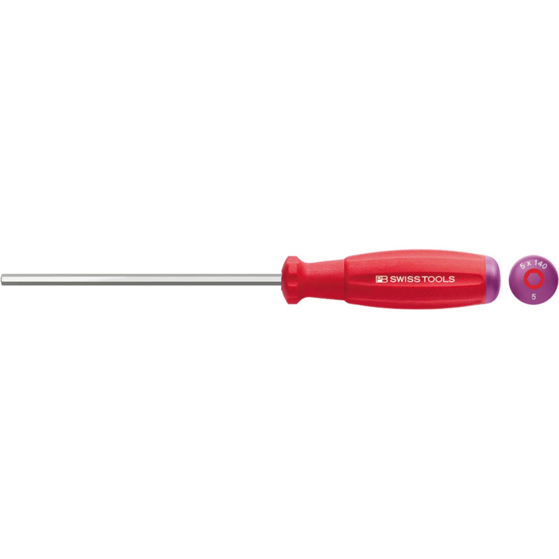 PB Swiss Tools, Schraubenzieher, SwissGrip PB 8205.2-80 (Innensechskant)