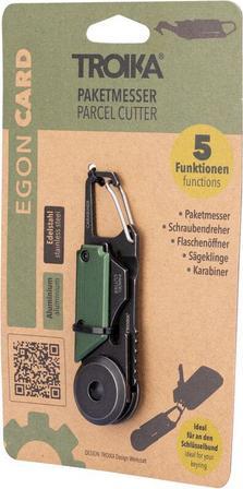 Actual product image Troika Mini-Werkzeug EGON CARD (5 Functions)