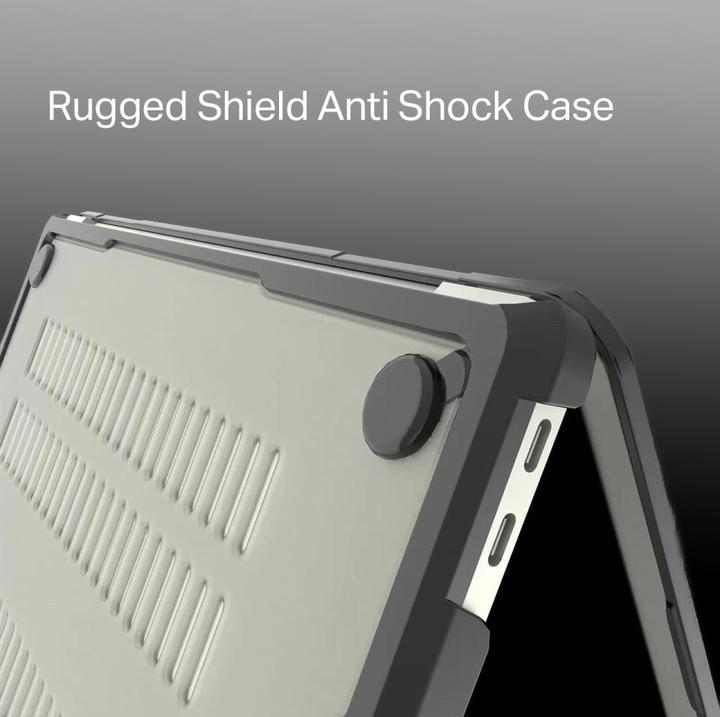 Image du produit Screenguard Rugged Shield Étui antichoc pour Apple MacBook Pro 13" M1, M2 (2020-2022) A2338 (13", Apple)