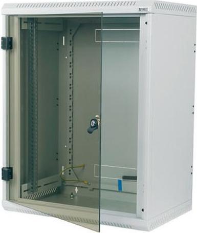 Actual product image Triton Delta 4S: 19" wall-mounted enclosure, 12U (12 RU, 19 inch rack)