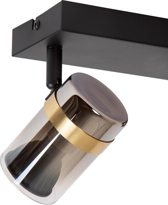 Produktbild Lucide UPTON GU10 Deckenstrahler 2-fach Modern Rauchfarbe 57900/02/65 (GU10)