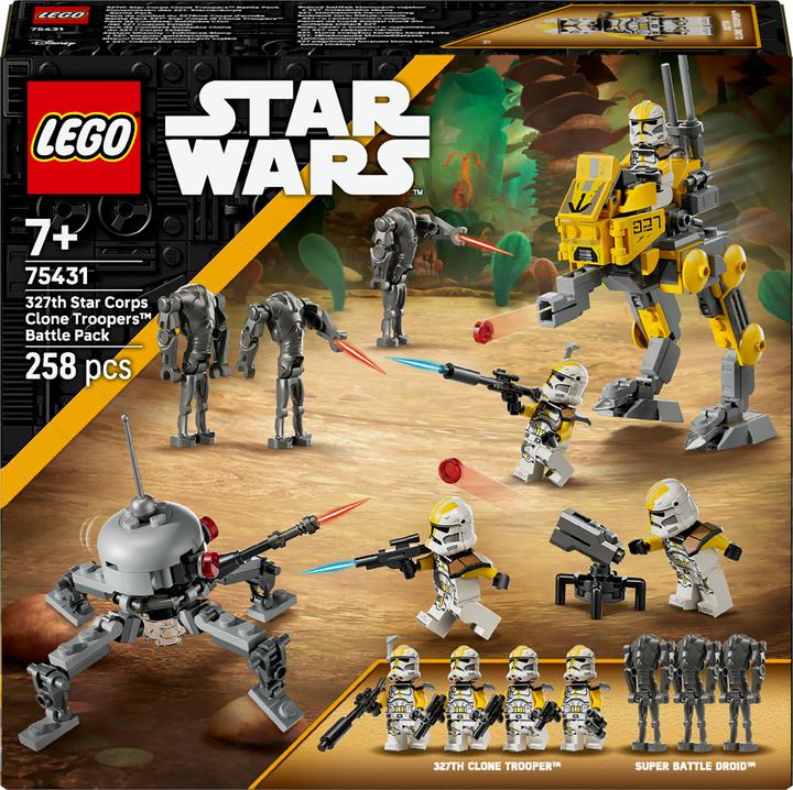 LEGO Klonsoldaten des 327. Sternenkorps Battle Pack (75431, LEGO Star Wars)