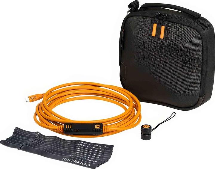 Produktbild Tether Tools Optima 10G orange Starter Tehtering Kit 4,6m (4.60 m, USB 3.2 Gen 2)