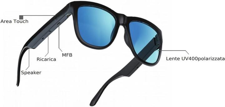 Actual product image OBA Smart Bluetooth Glasses