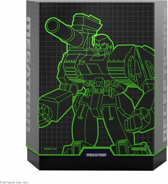 Actual product image Super7 Transformers figurine Ultimates Megatron 18 cm