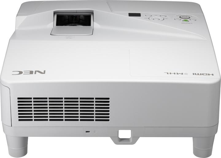 Produktbild NEC UM301W Ultra-short throw Projector LCD incl.wall mount WXGA 3000ANSILumen (WXGA, 3000 lm, 0.36:1)