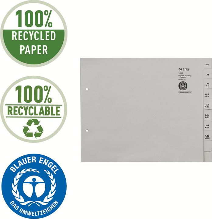 Produktbild Leitz Registerserie A-Z