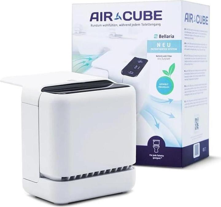 Actual product image Bellaria BellariaTech Air and toilet cleaner Air Cube V2 White, material
