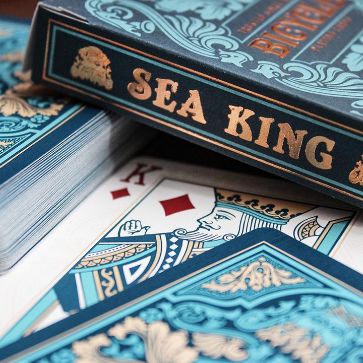 Image du produit Bicycle Cartes de roi de la mer (Anglais)