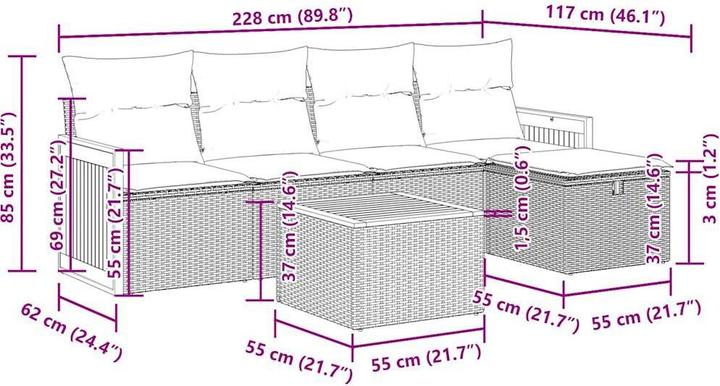 Produktbild vidaXL Miriam
