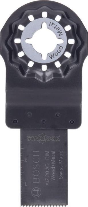 Produktbild Bosch Zubehör Tauchsägeblatt AIZ 20 AB, Starlock BIM, Wood and Metal, 20 x 30 mm
