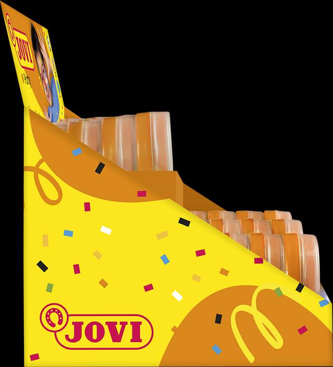 Produktbild Jovi Fasching-Schminke Face Paint Display 24 Stk. je 8 ml Cremeschminke farblich sortiert (6 Farben x 4 S