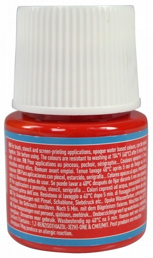 Produktbild Pebeo Setacolor Opak (zinnoberrot, 45 ml)