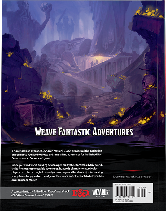 Produktbild Wizards of the Coast Dungeons & Dragons RPG Dungeon Master's Guide 2024 englisch (Englisch)