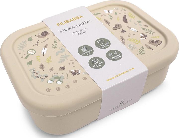 Produktbild Filibabba Brotdose aus Silikon - Lucky