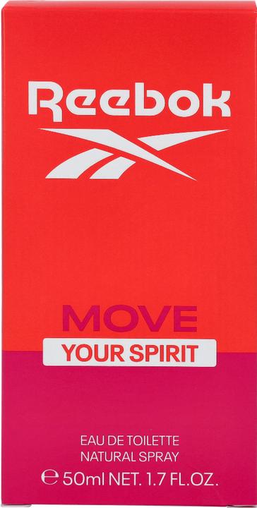 Actual product image Reebok Move Your Spirit Women Edt Spray (Eau de toilette, 50 ml)