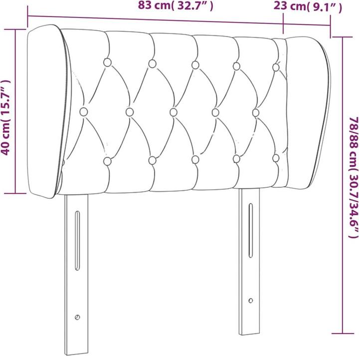 Actual product image vidaXL Junior (183 x 23 x 88 cm)