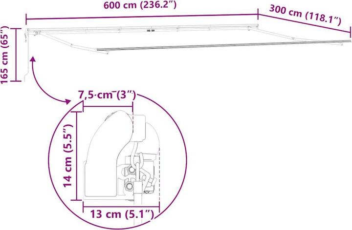 Image du produit vidaXL Lado (6 m)