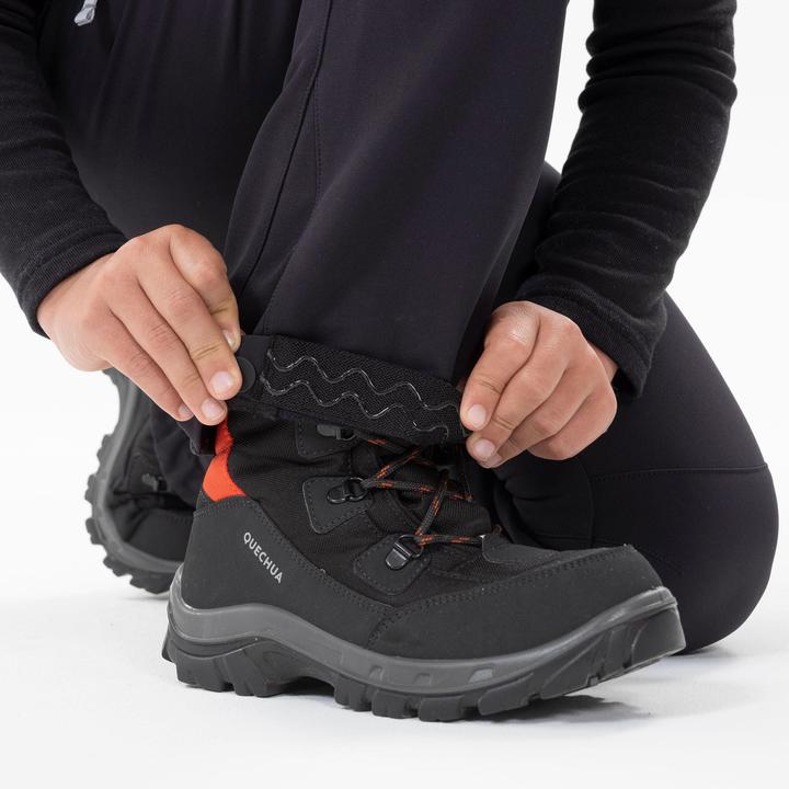 Immagine prodotto Quechua Pantaloni invernali softshell per bambini taglia 122-170 caldi per l'escursionismo - SH500 Mountain (140)